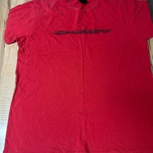 Oakley Red Short Sleeve Crewneck Tee